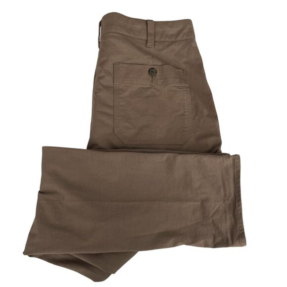 James Perse Standard Slim Twill Chino Pants 100% Cotton Tan Mens 26 - Picture 14 of 15